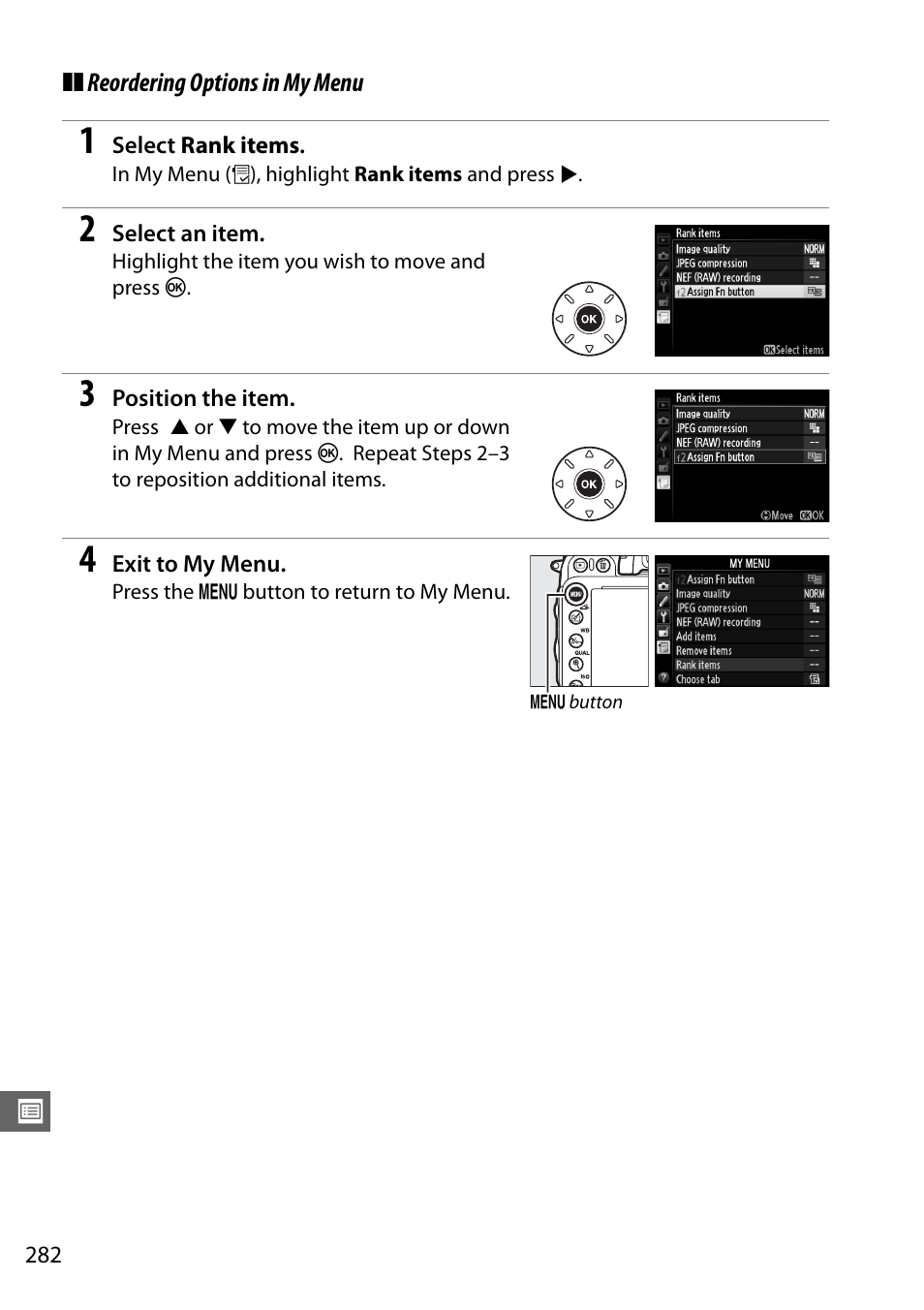 Nikon D610 User Manual | Page 308 / 368