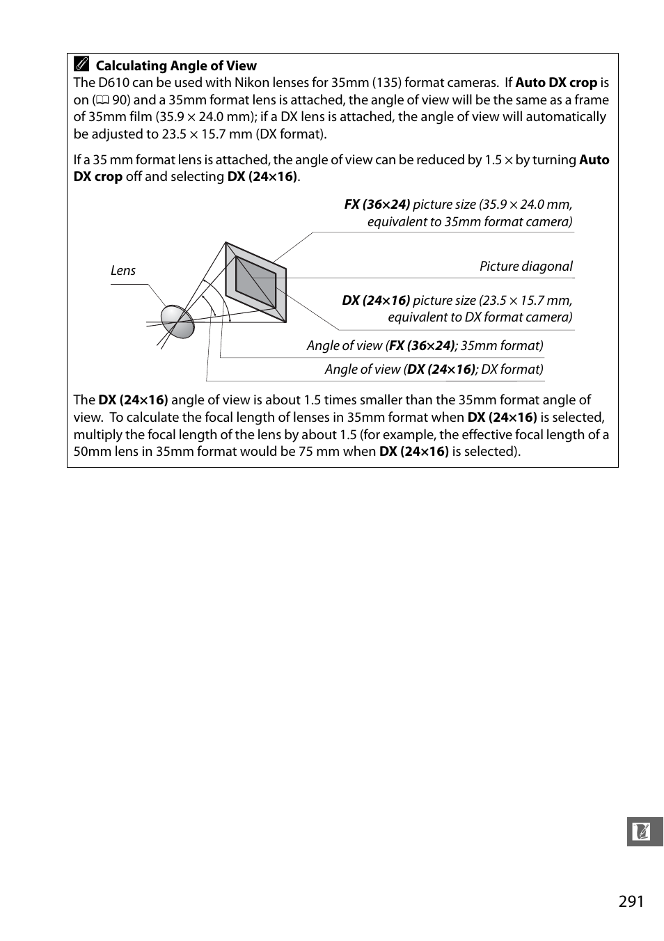 Nikon D610 User Manual | Page 317 / 368
