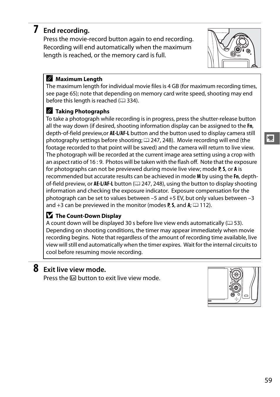 Nikon D610 User Manual | Page 85 / 368