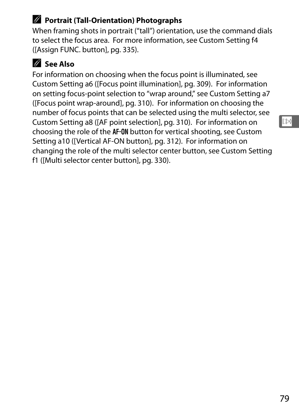 Nikon D3 User Manual | Page 105 / 472