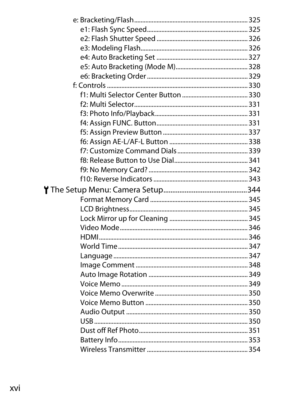 Nikon D3 User Manual | Page 18 / 472