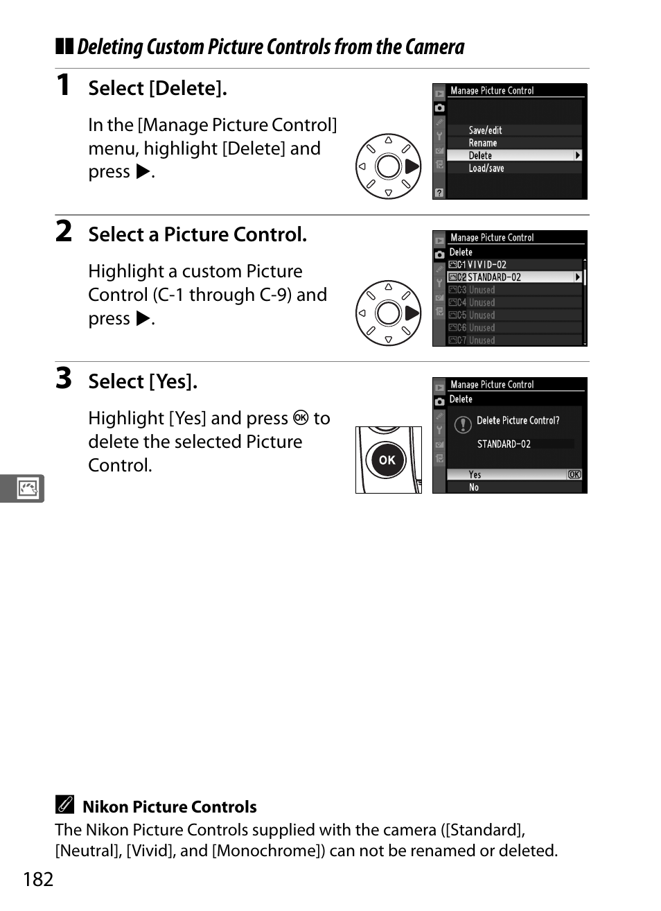 Nikon D3 User Manual | Page 208 / 472