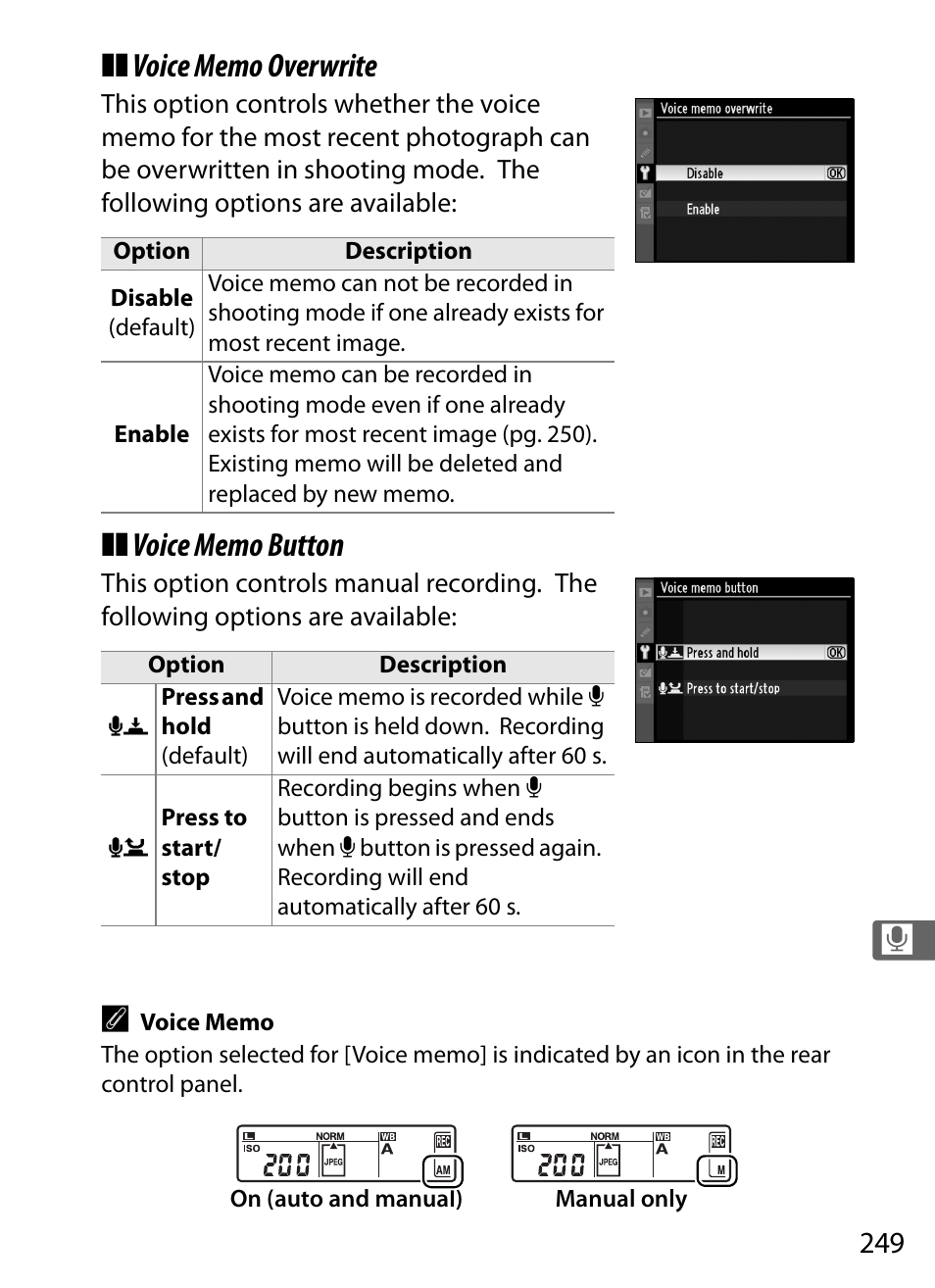 Nikon D3 User Manual | Page 275 / 472
