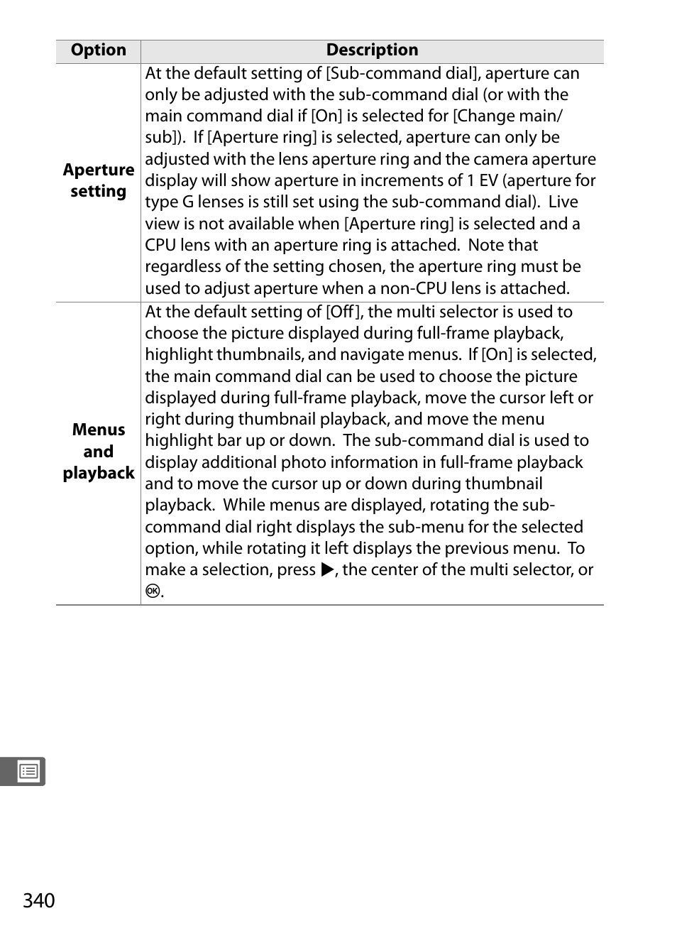 Nikon D3 User Manual | Page 366 / 472