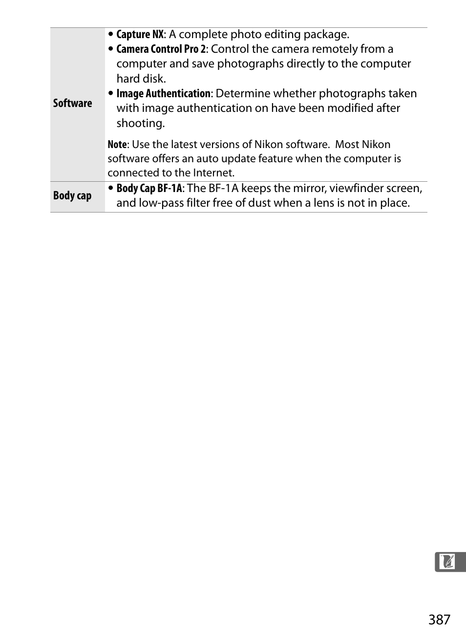 Nikon D3 User Manual | Page 413 / 472