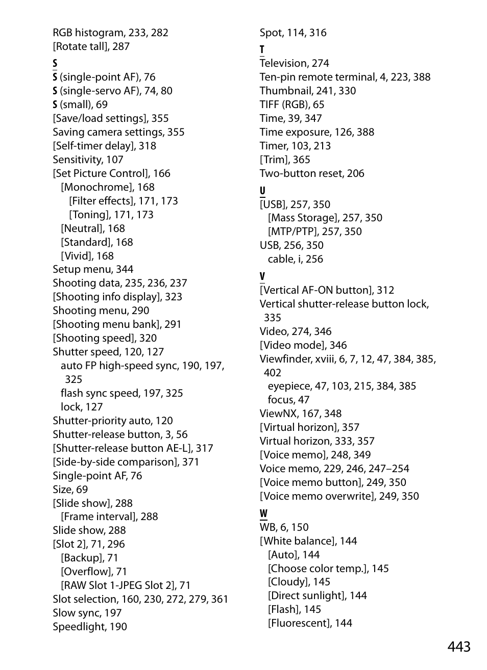 Nikon D3 User Manual | Page 469 / 472