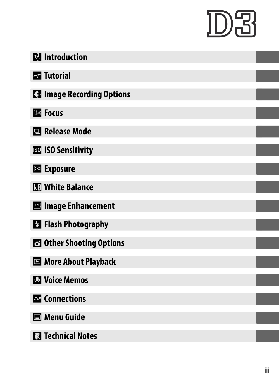 Nikon D3 User Manual | Page 5 / 472