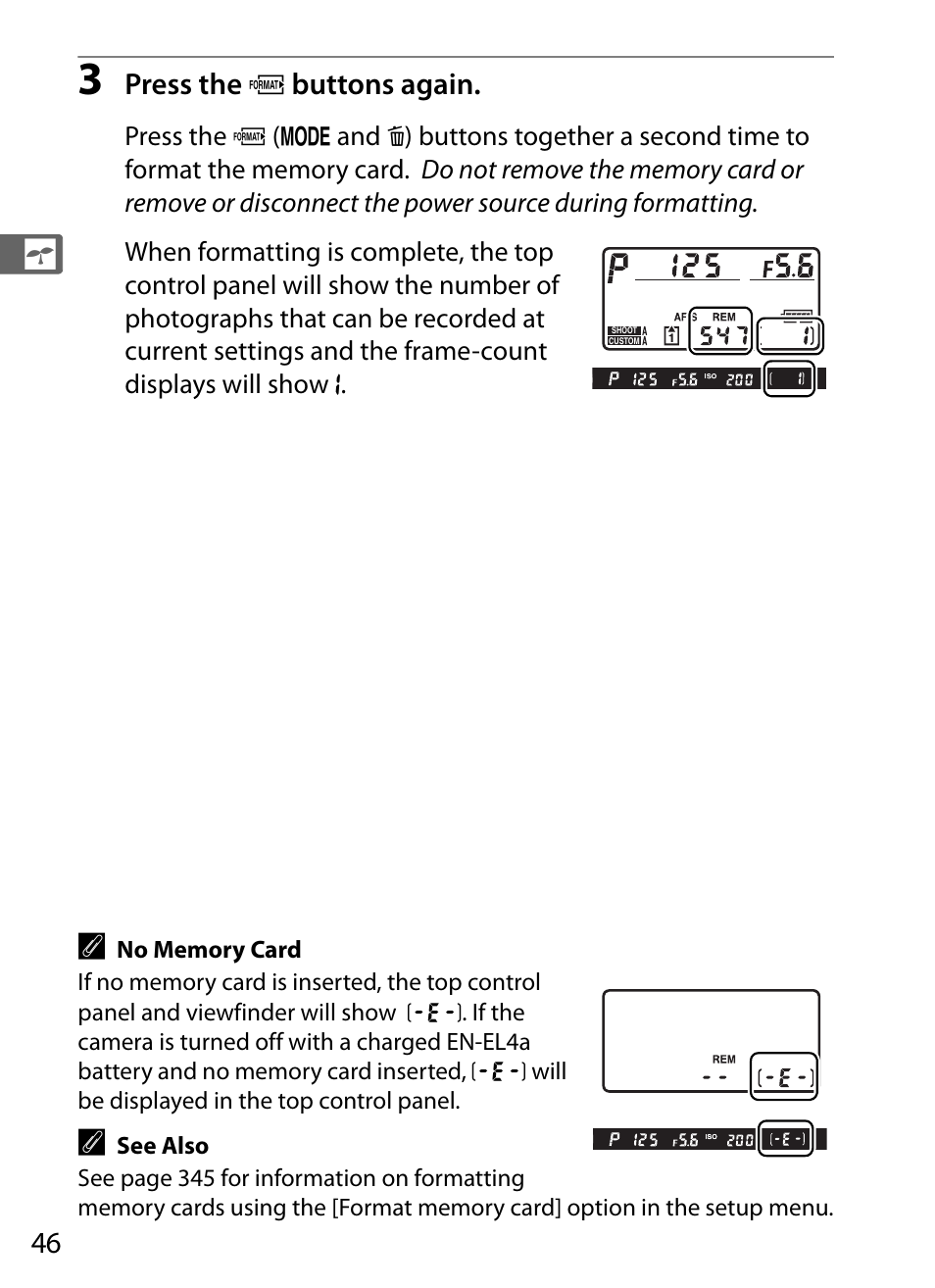 Nikon D3 User Manual | Page 72 / 472