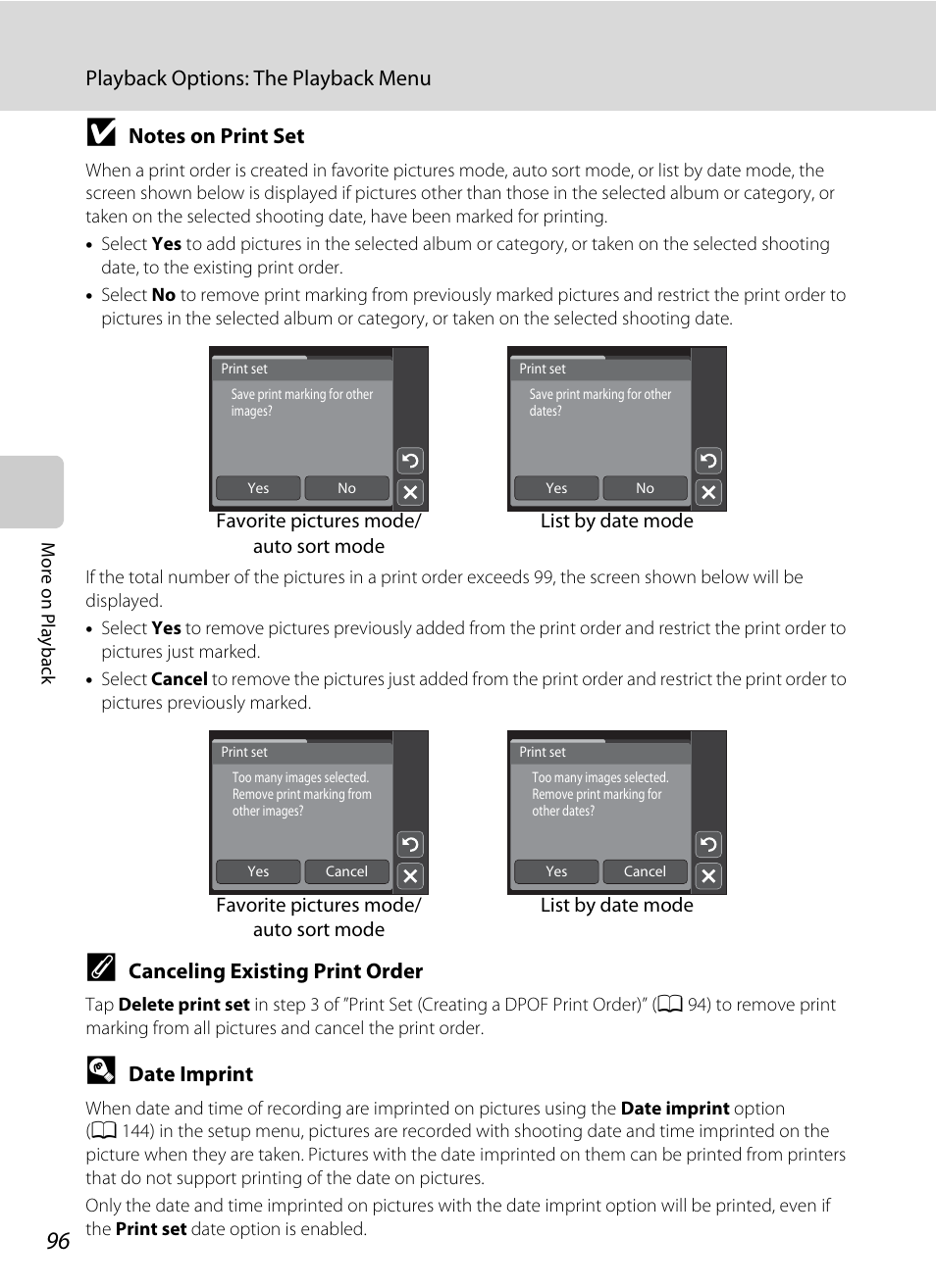 Nikon S4000 User Manual | Page 108 / 196