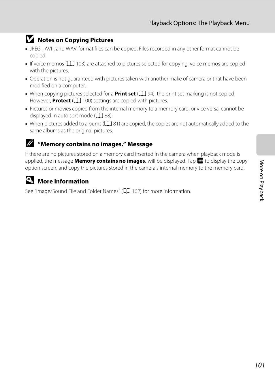 Nikon S4000 User Manual | Page 113 / 196