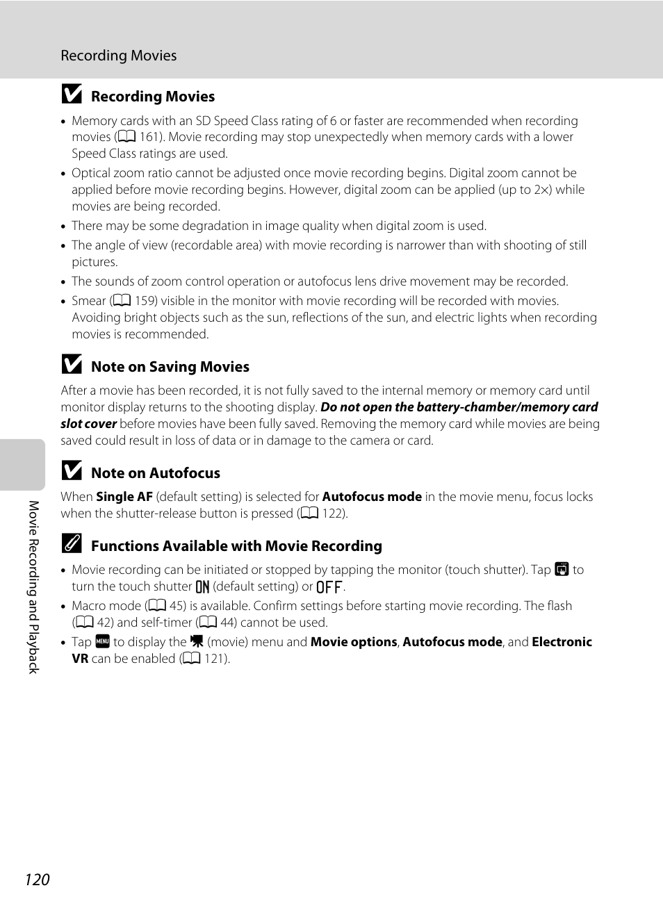 Nikon S4000 User Manual | Page 132 / 196