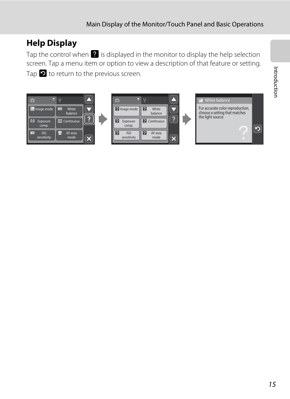 Help display | Nikon S4000 User Manual | Page 27 / 196