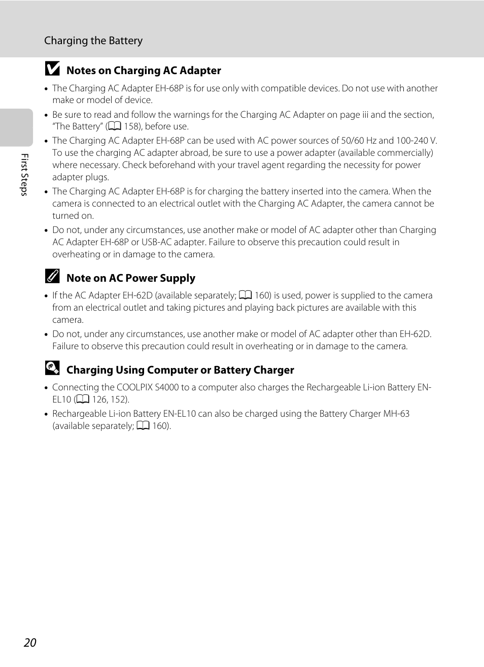 Nikon S4000 User Manual | Page 32 / 196