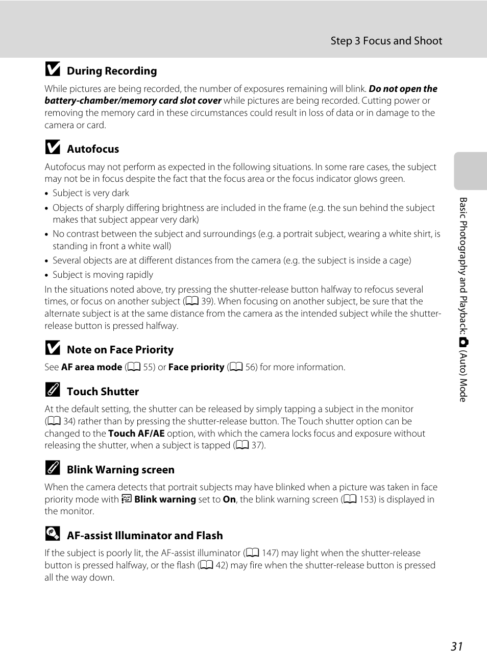 Nikon S4000 User Manual | Page 43 / 196