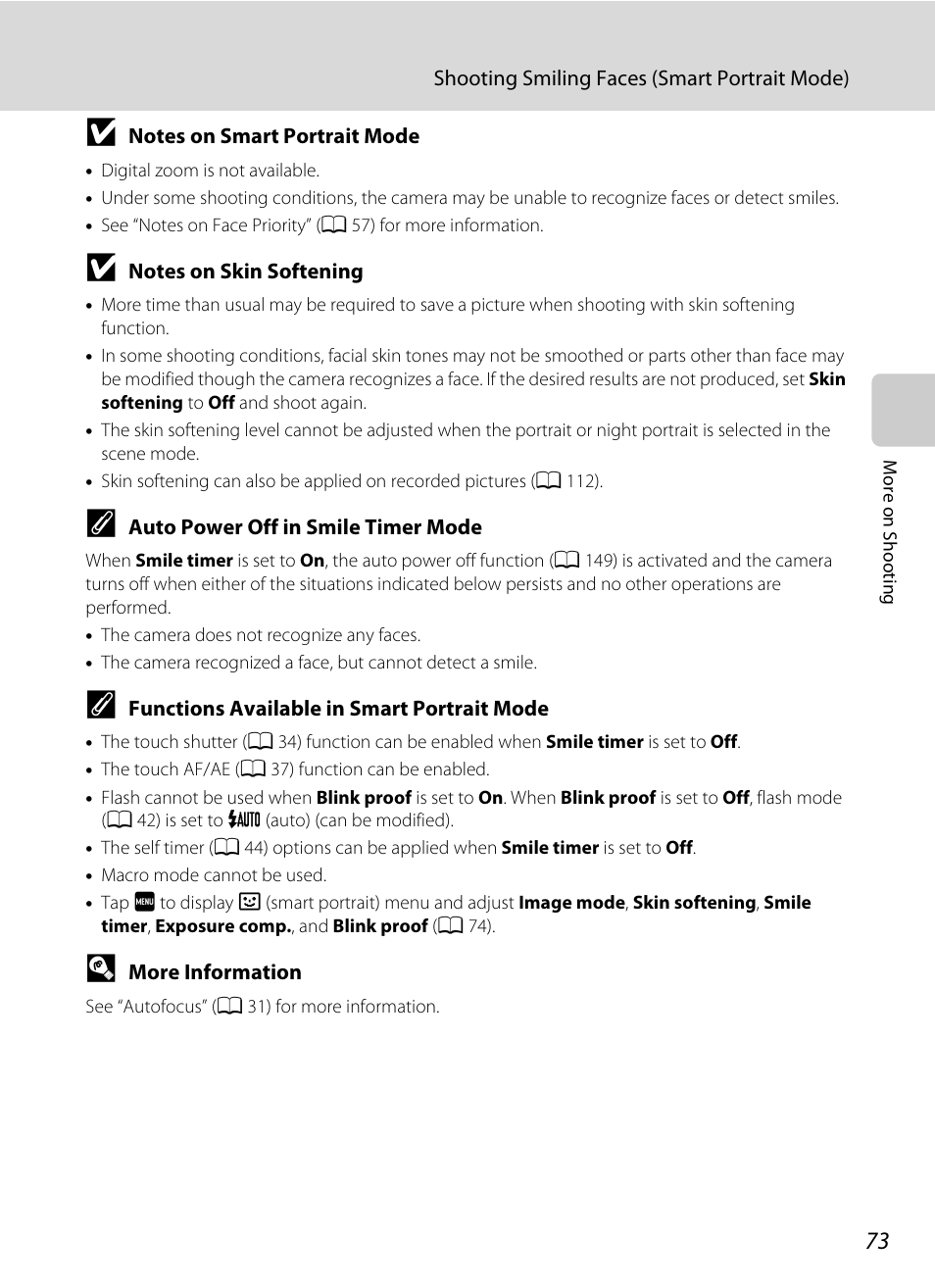 Ures, A 73) | Nikon S4000 User Manual | Page 85 / 196
