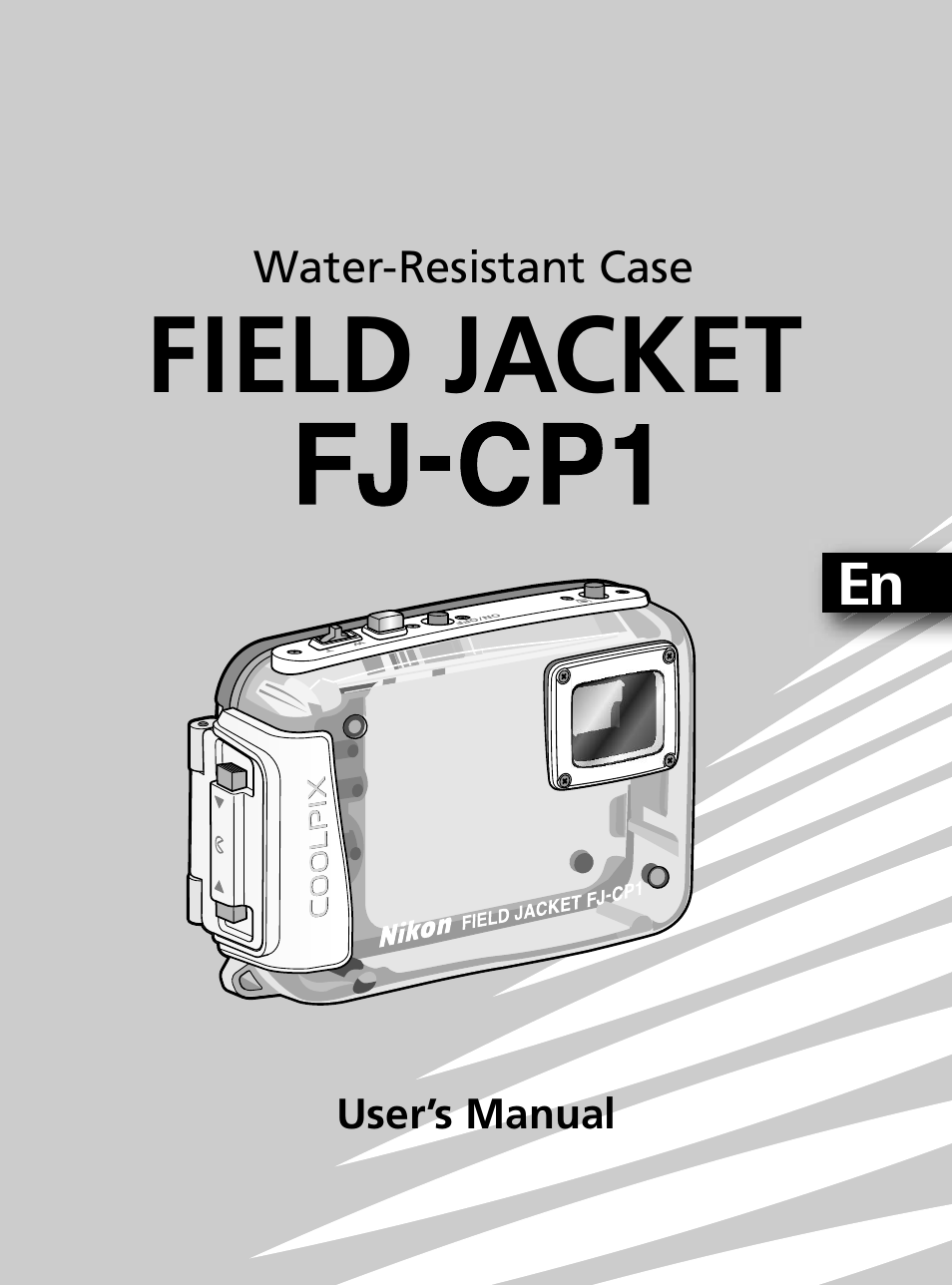 Field jacket | Nikon FJ-CP1 S5 User Manual | Page 2 / 29