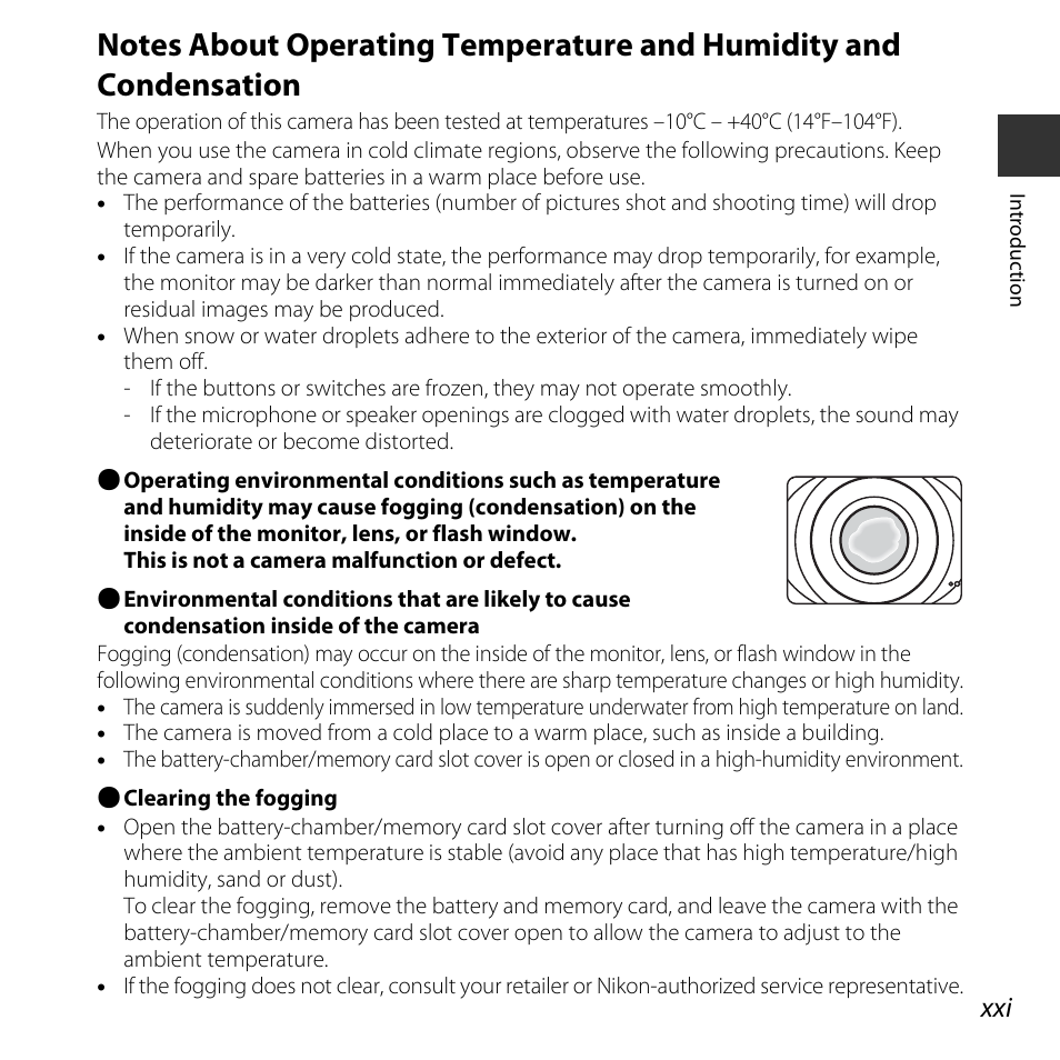 Xi), and fa | Nikon S32 User Manual | Page 23 / 188