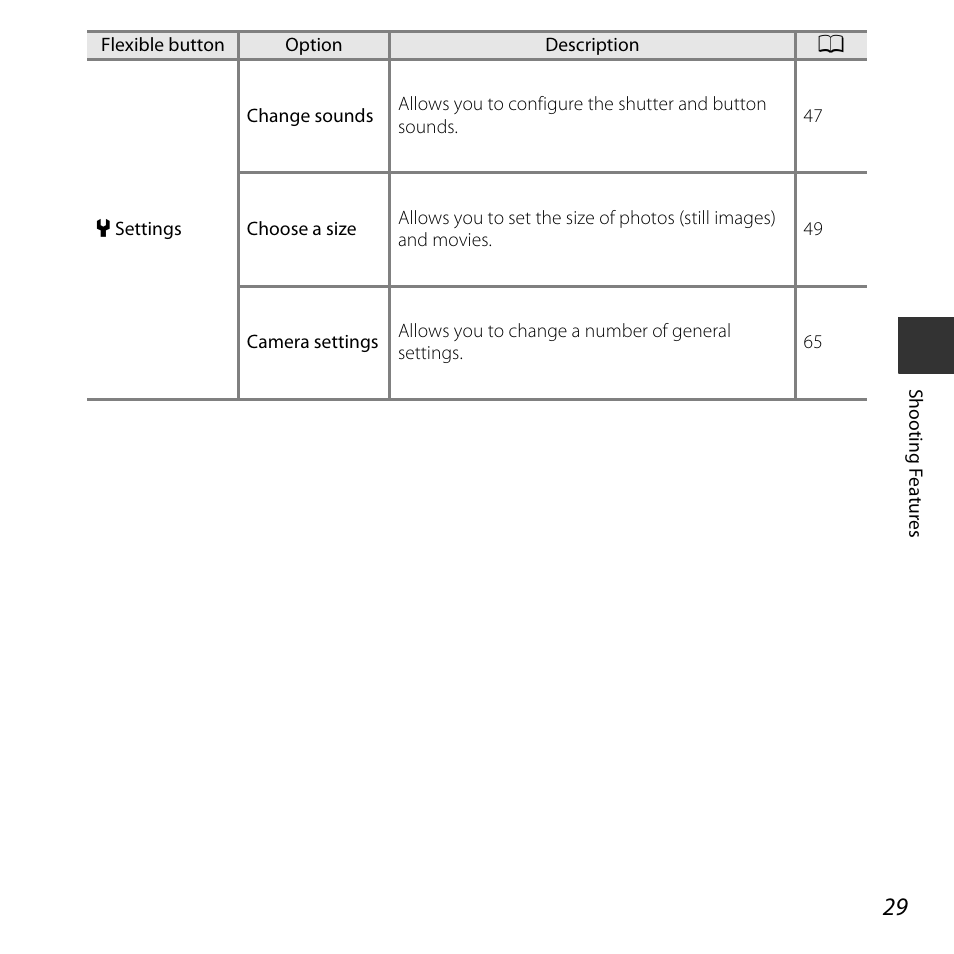 Nikon S32 User Manual | Page 55 / 188