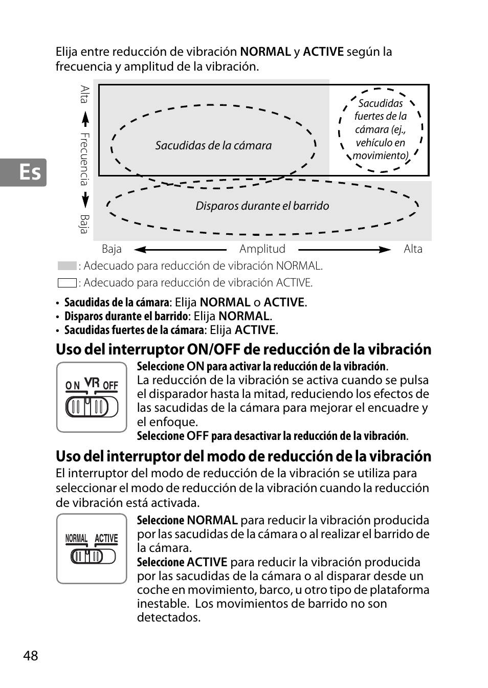 Nikon AF-S DX NIKKOR 18-300mm f-3.5-5.6G ED VR User Manual | Page 48 / 200