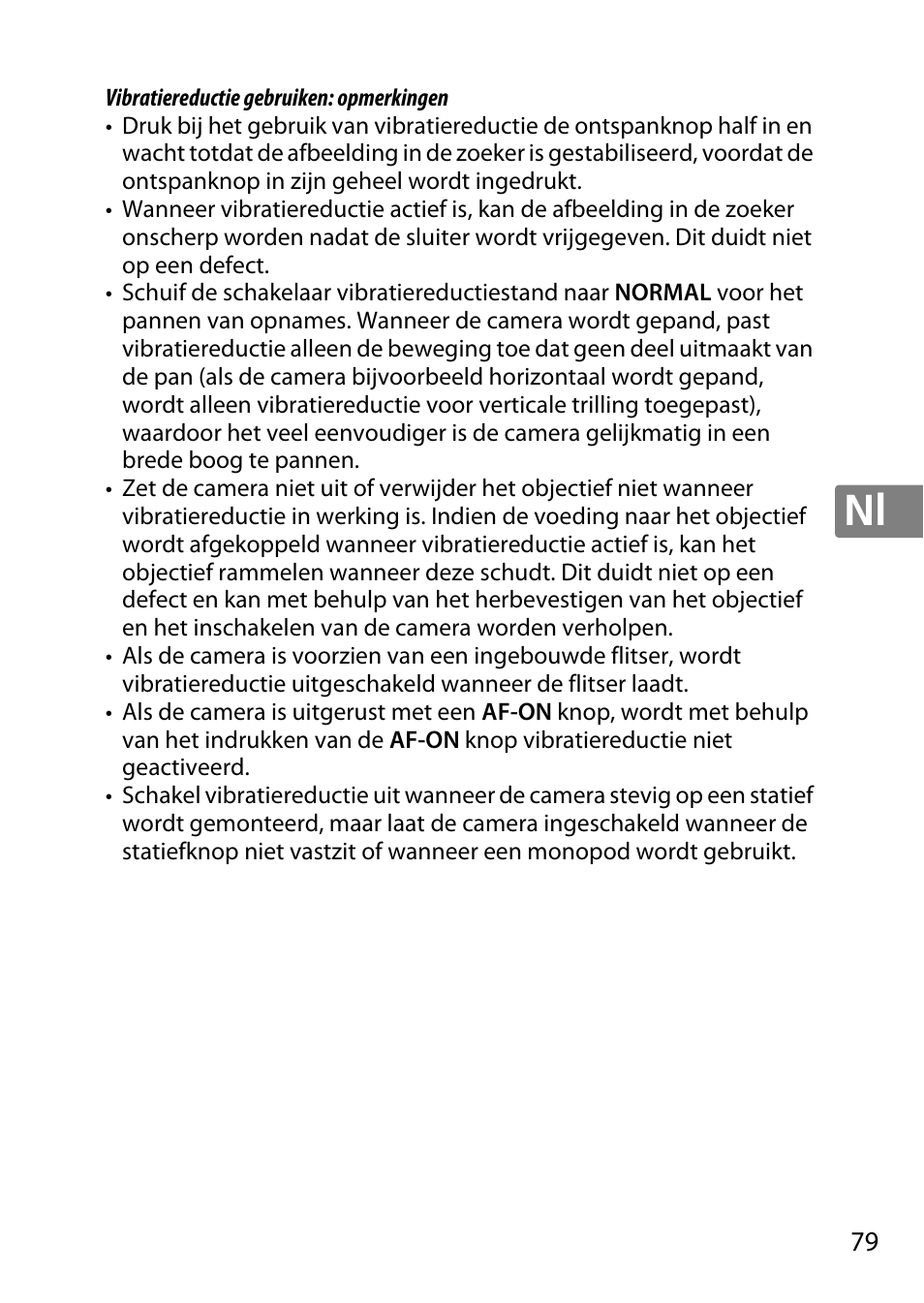 Nikon AF-S DX NIKKOR 18-300mm f-3.5-5.6G ED VR User Manual | Page 79 / 200