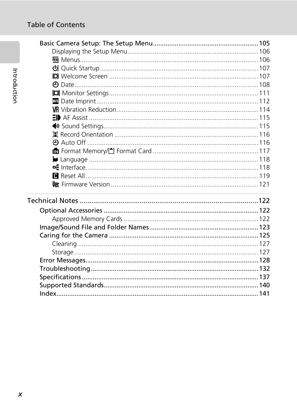 Nikon S50 User Manual | Page 12 / 156