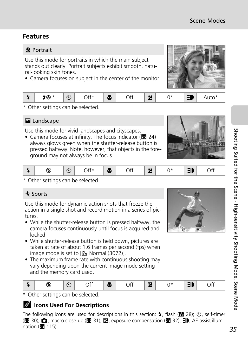 Features | Nikon S50 User Manual | Page 47 / 156