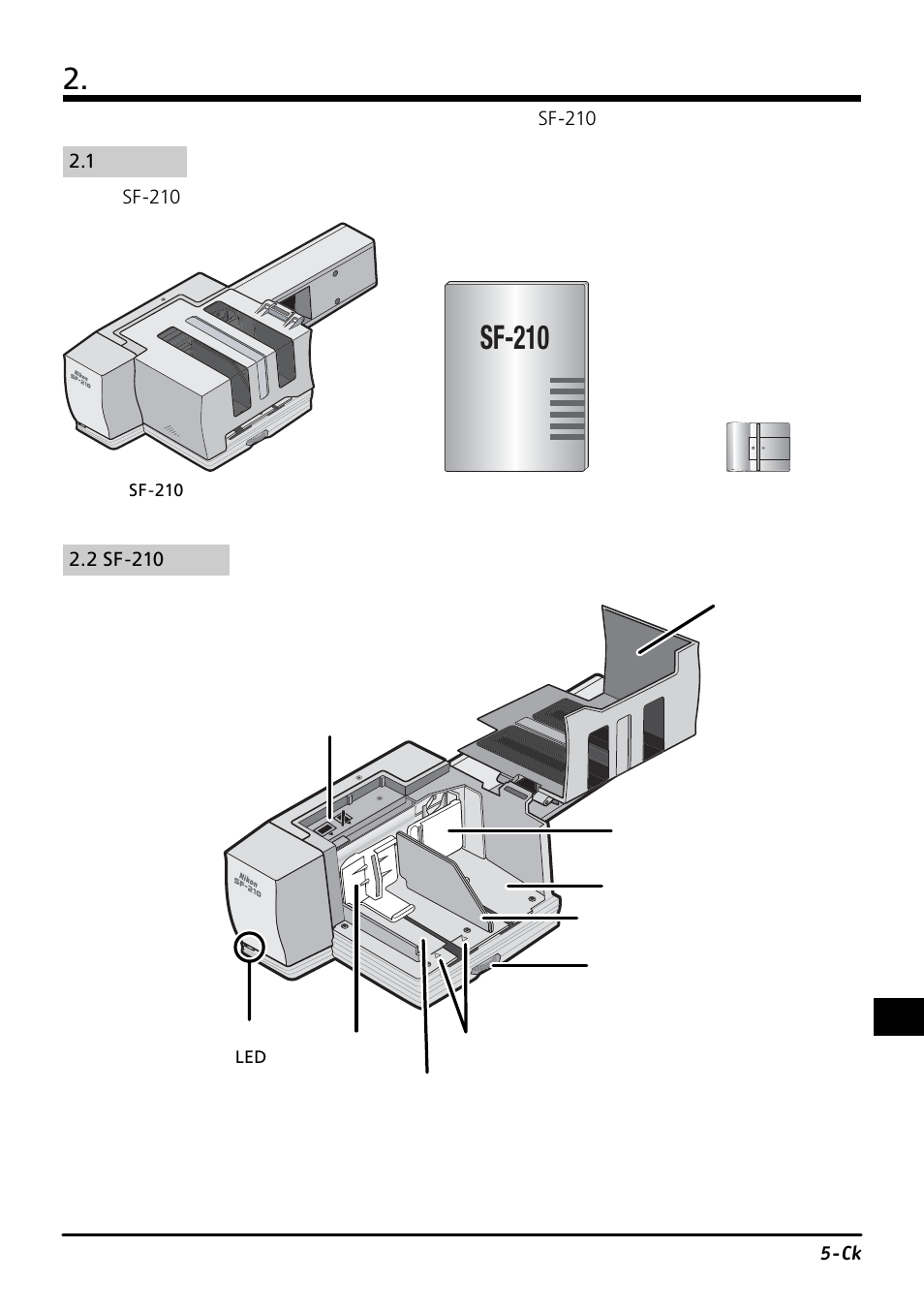 Sf-210, 部件和配件 | Nikon SF-210 Slide Feeder Adapter User Manual | Page 91 / 155