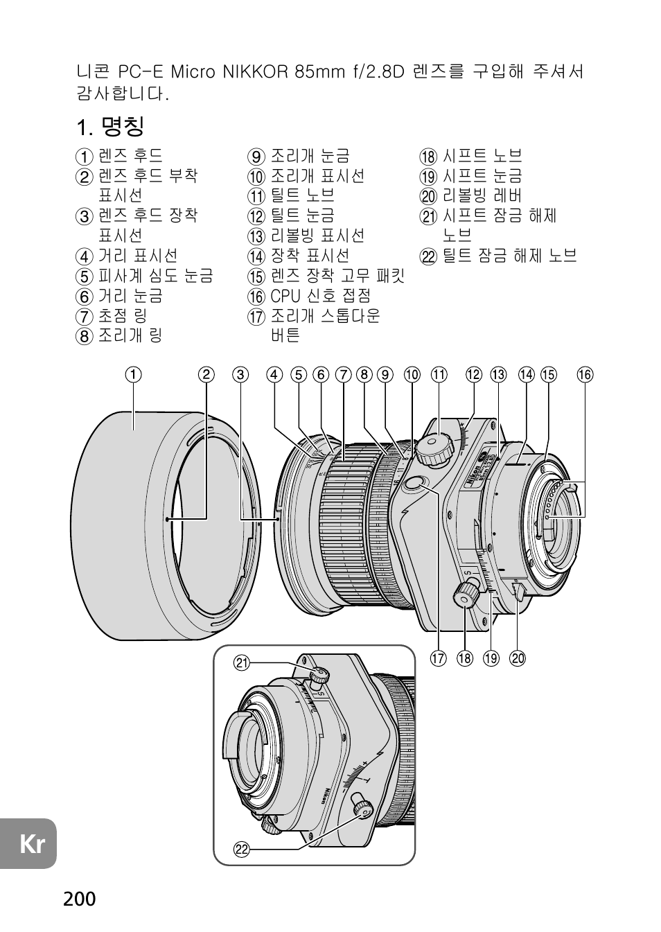 Nikon PC-E Micro NIKKOR 85mm f-2.8D User Manual | Page 200 / 251