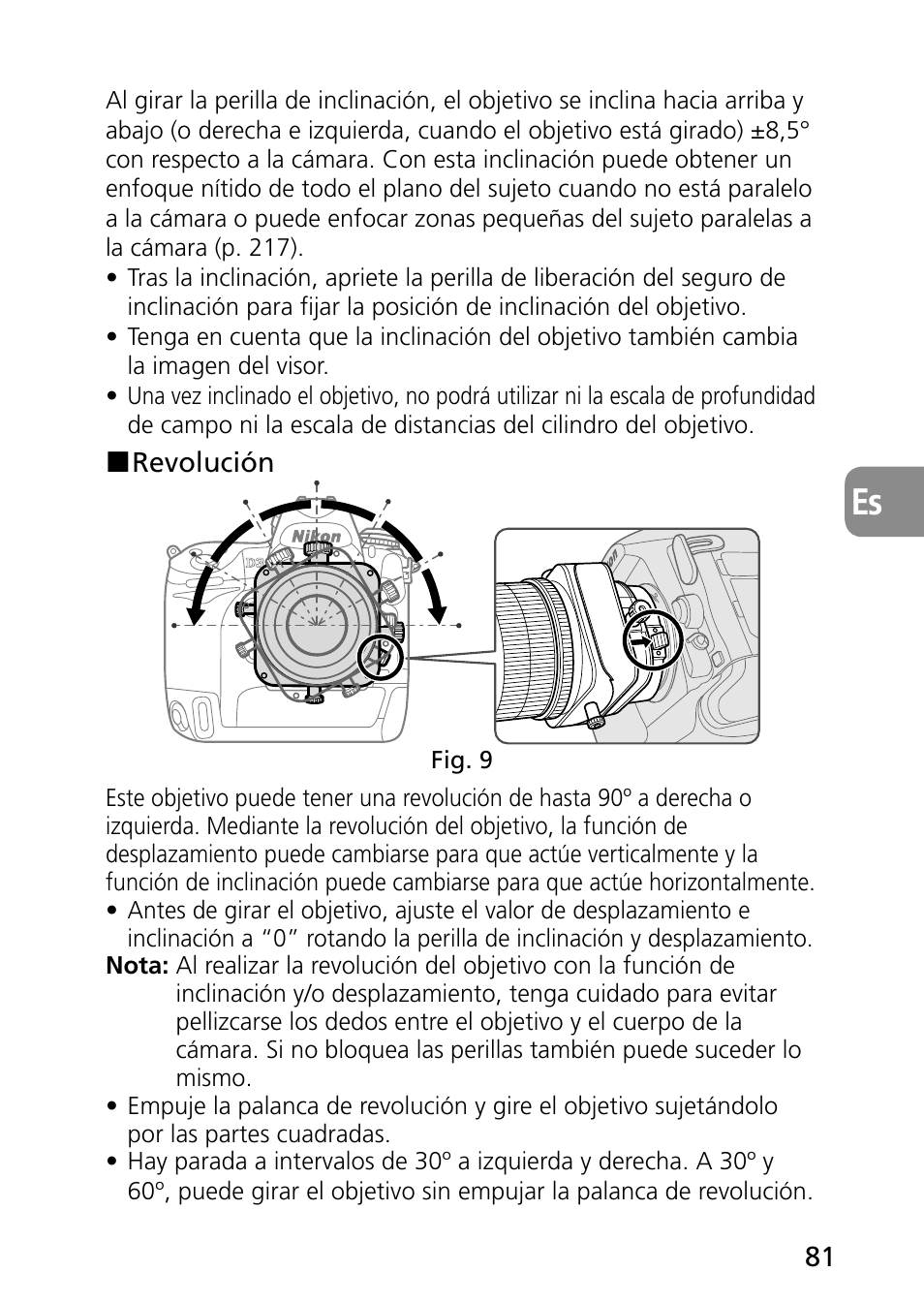 Nikon PC-E Micro NIKKOR 85mm f-2.8D User Manual | Page 81 / 251