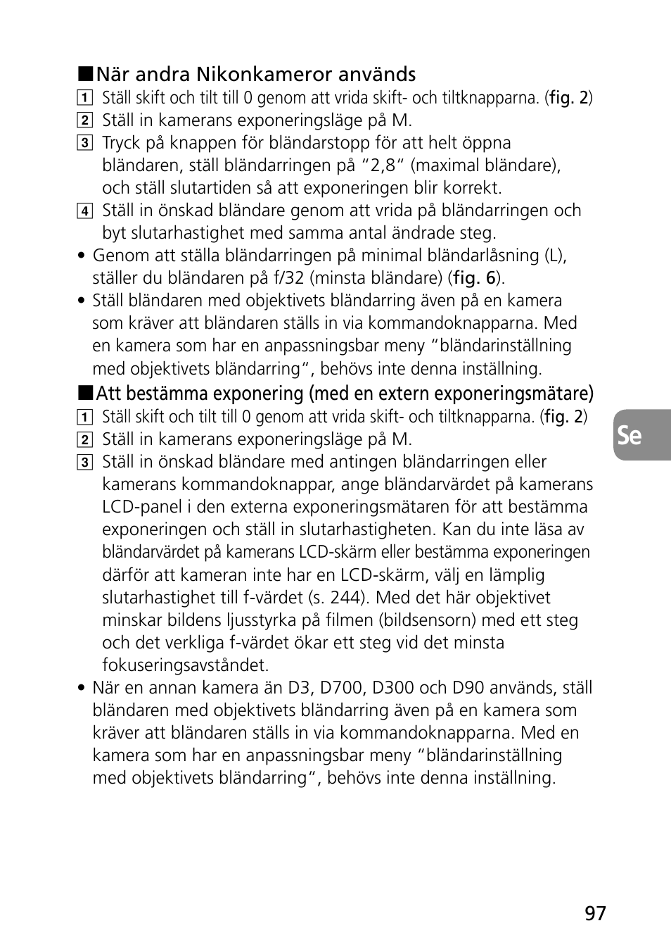 Nikon PC-E Micro NIKKOR 85mm f-2.8D User Manual | Page 97 / 251