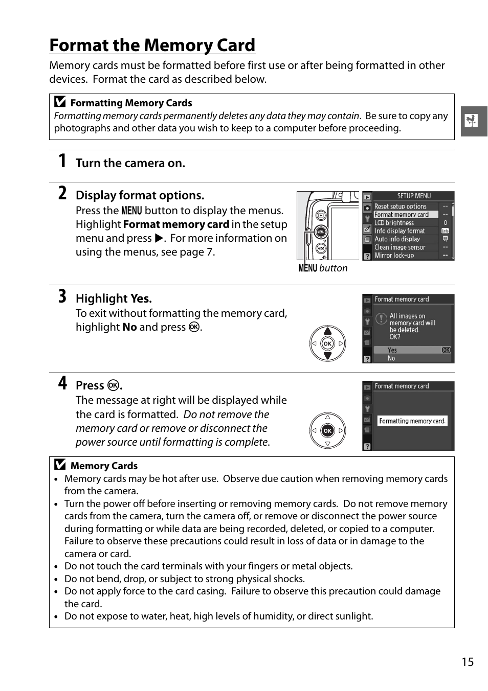 Nikon D3000 User Manual | Page 21 / 68