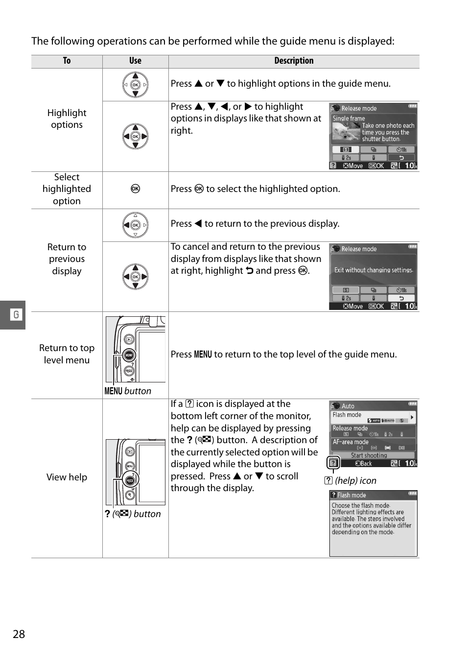 Nikon D3000 User Manual | Page 34 / 68