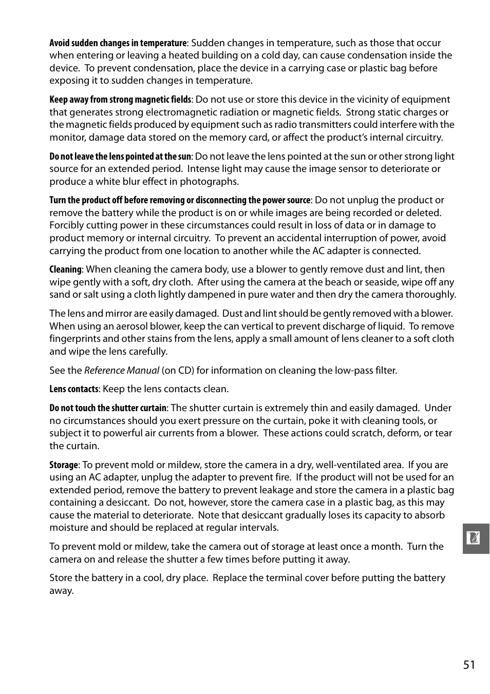 Nikon D3000 User Manual | Page 57 / 68