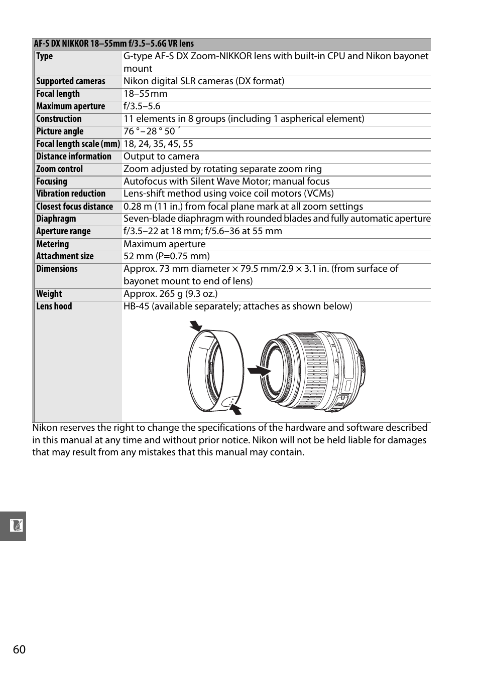 Nikon D3000 User Manual | Page 66 / 68