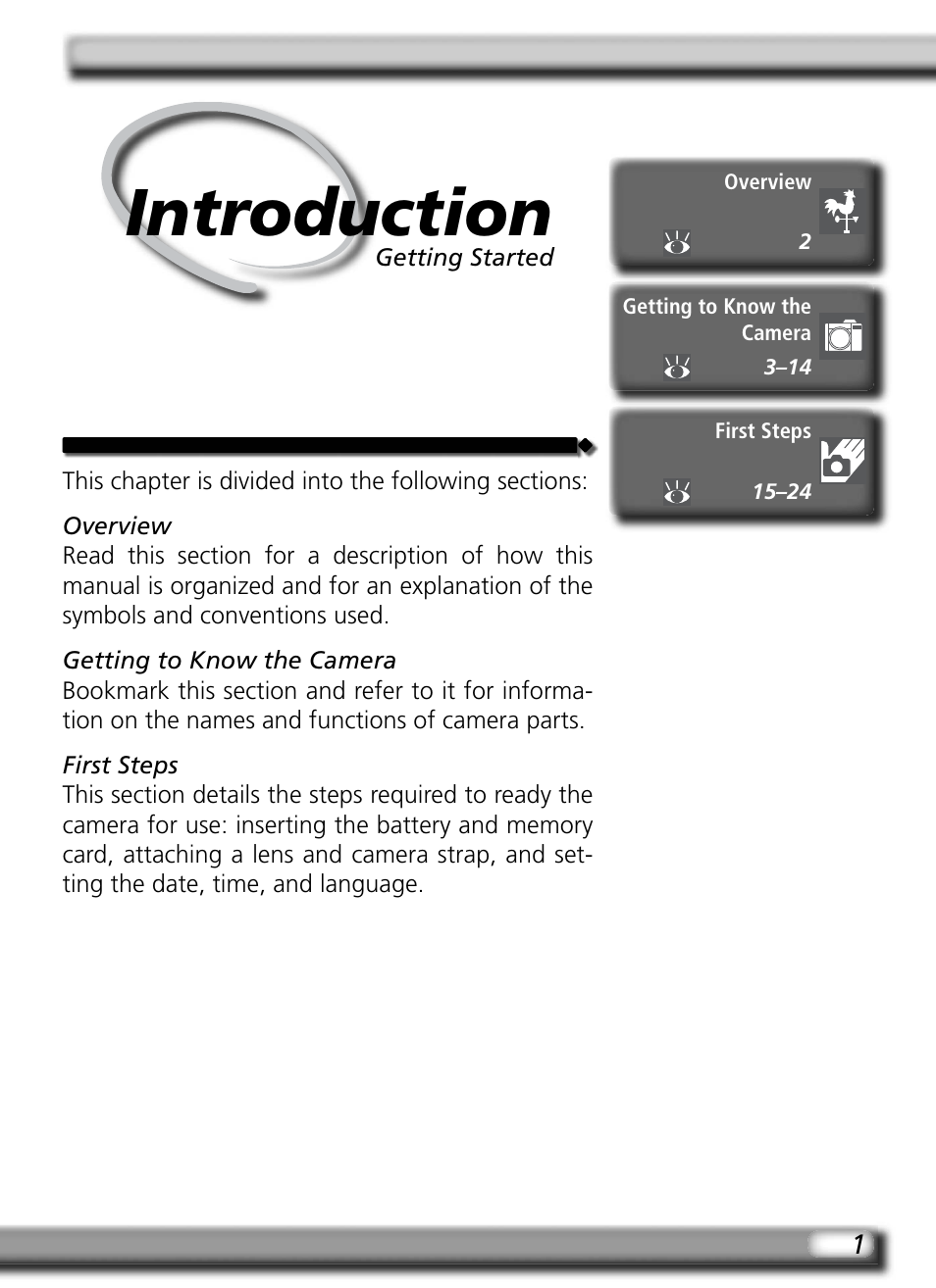 Introduction | Nikon D2H User Manual | Page 13 / 264