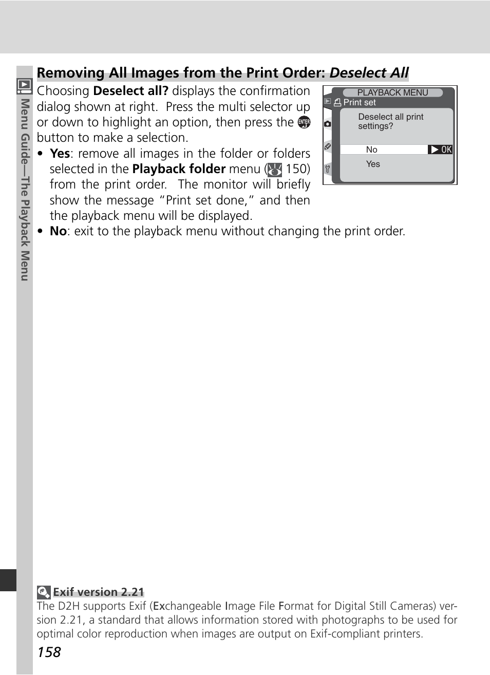 Nikon D2H User Manual | Page 170 / 264