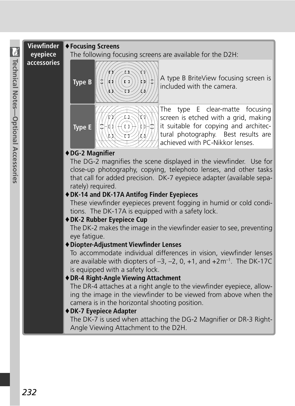 Nikon D2H User Manual | Page 244 / 264