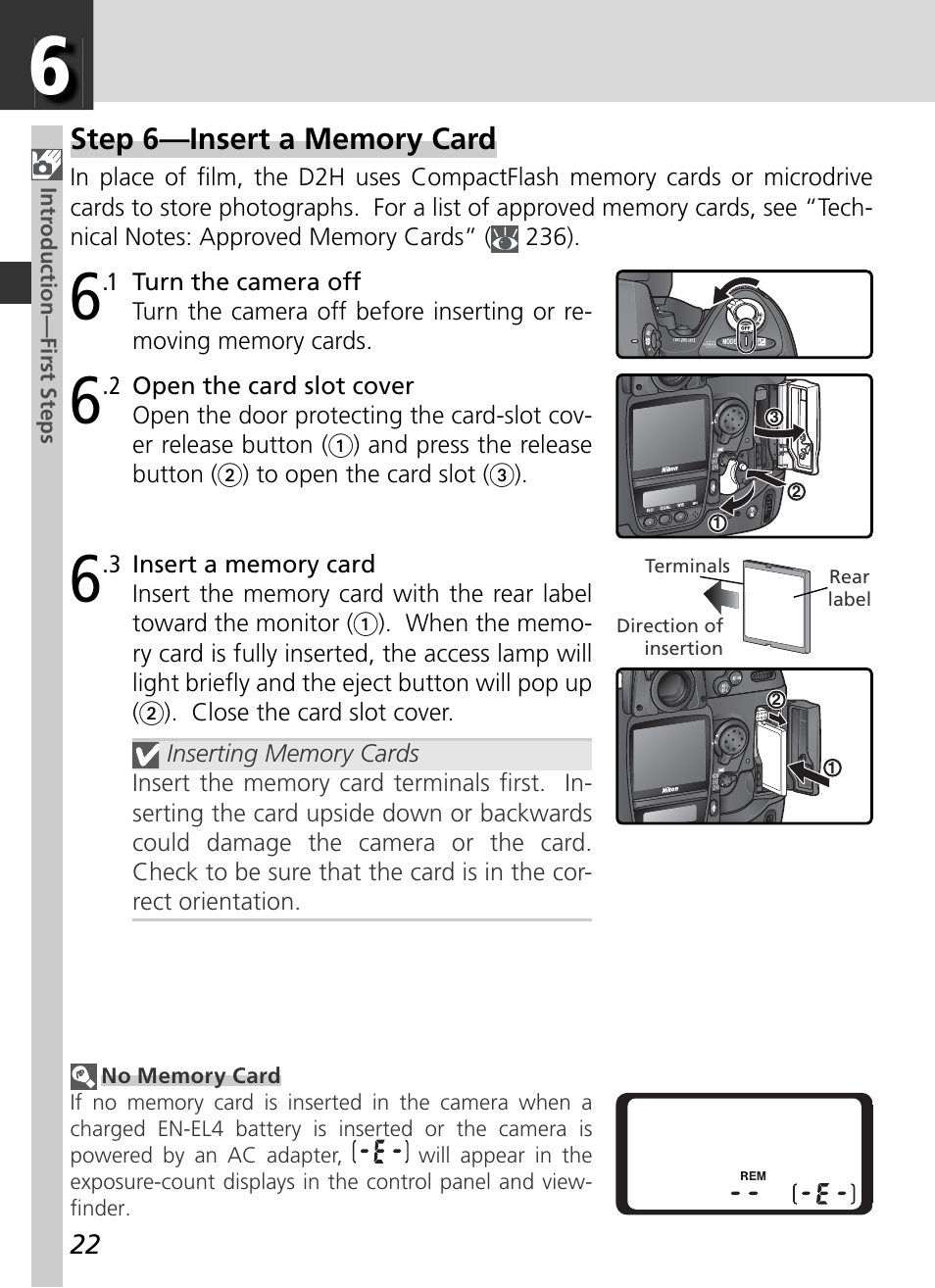 Nikon D2H User Manual | Page 34 / 264