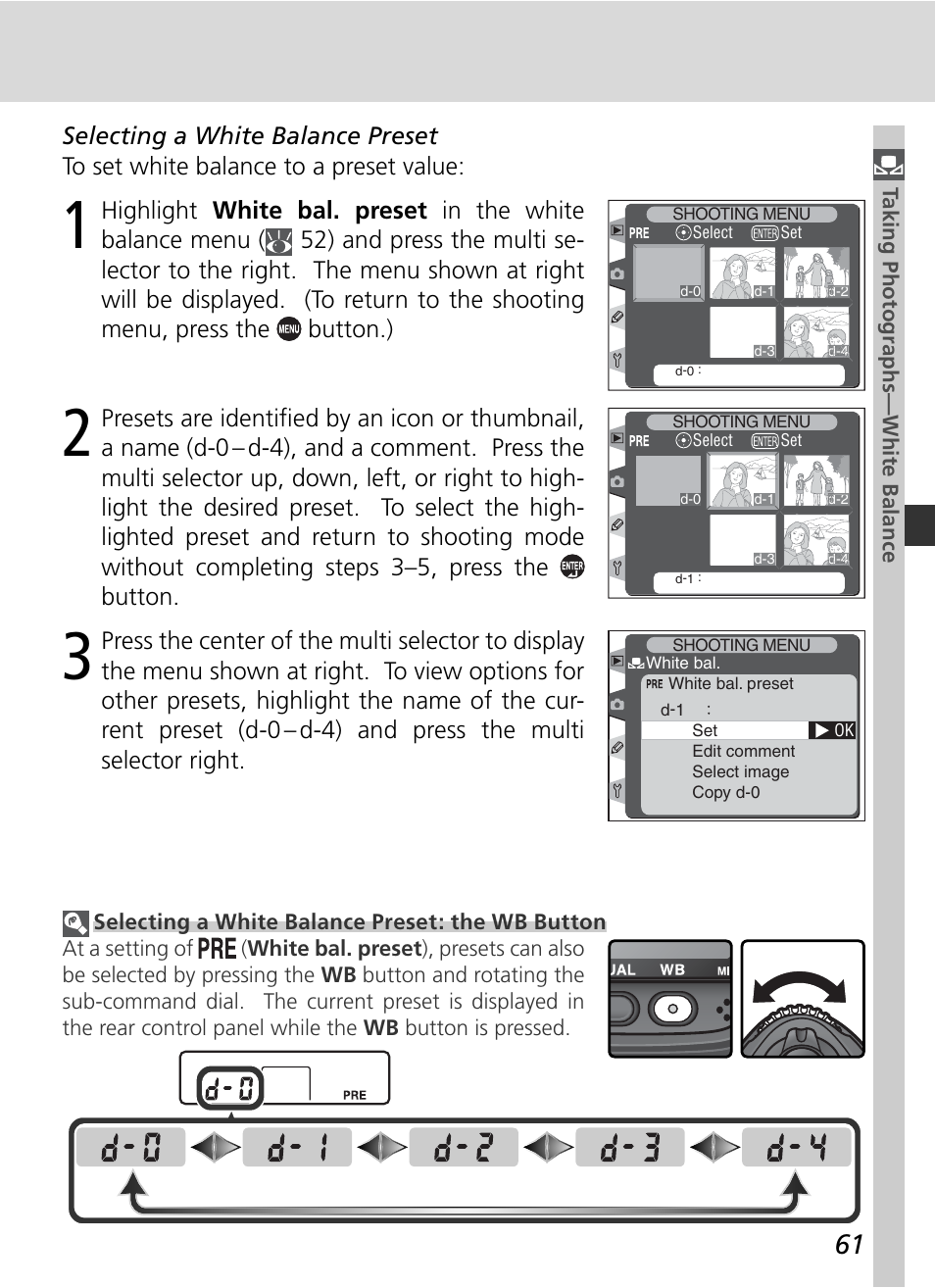 Taking photographs—white balance | Nikon D2H User Manual | Page 73 / 264