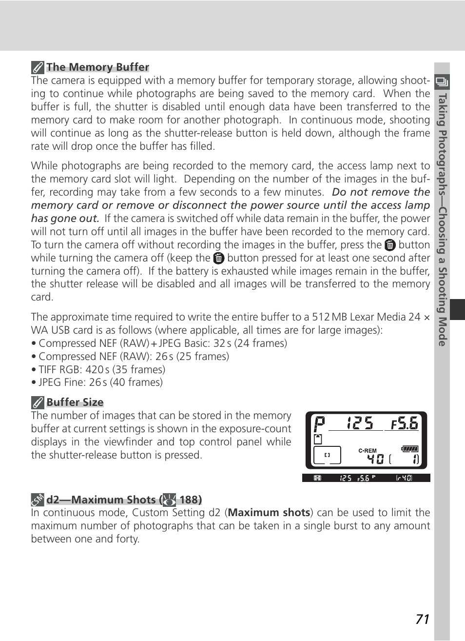 Nikon D2H User Manual | Page 83 / 264