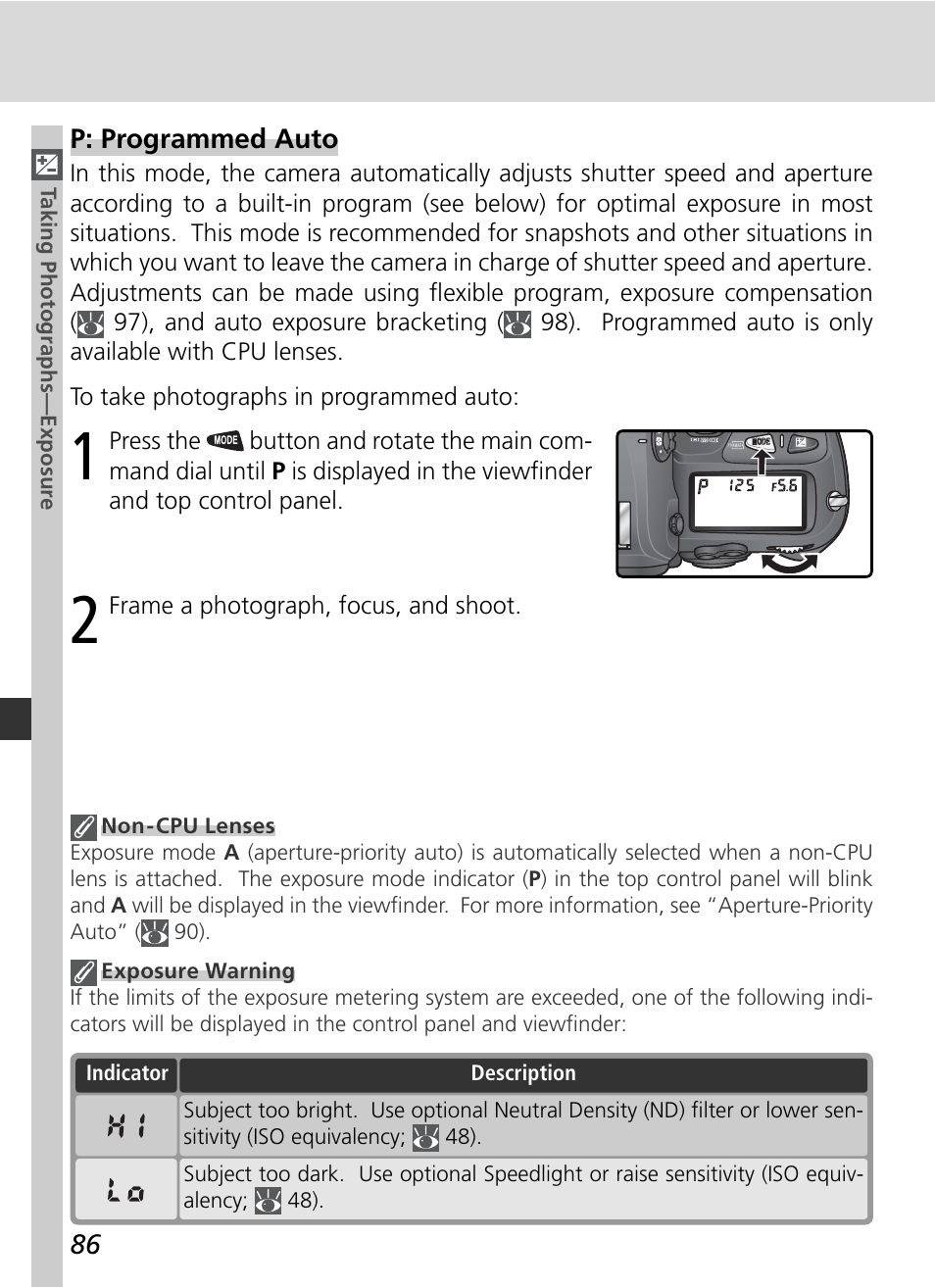 Nikon D2H User Manual | Page 98 / 264