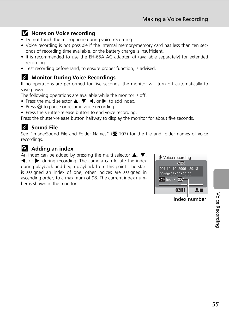 Nikon L6 User Manual | Page 67 / 140