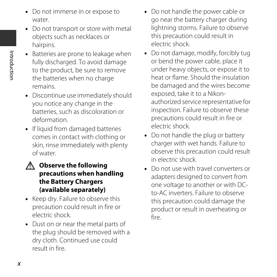 Nikon L620 User Manual | Page 12 / 212