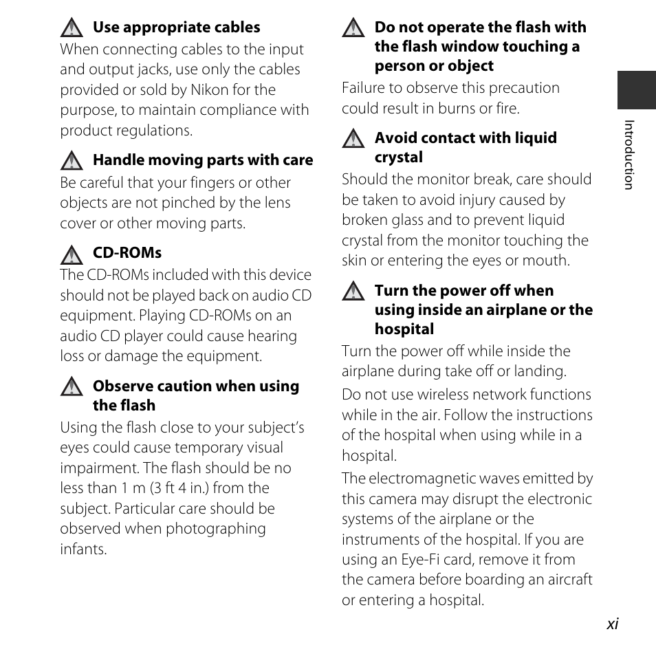 Nikon L620 User Manual | Page 13 / 212