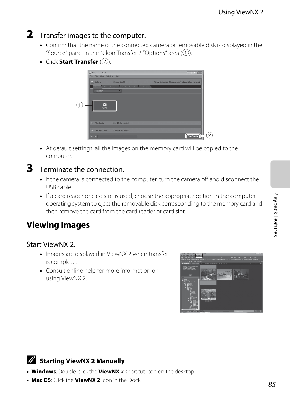 Viewing images | Nikon S8200 User Manual | Page 101 / 228