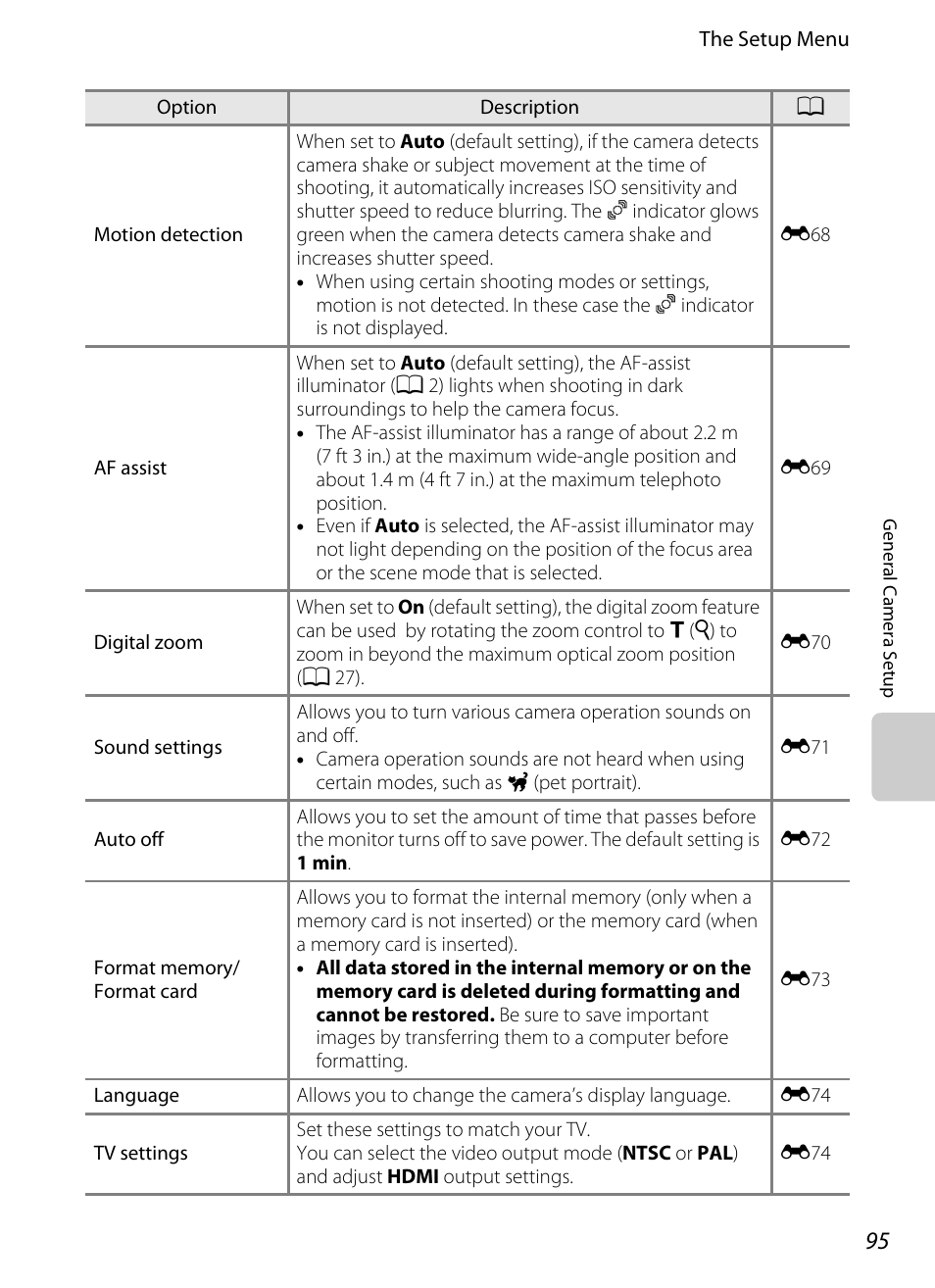 A 95) ma, A 95) | Nikon S8200 User Manual | Page 111 / 228