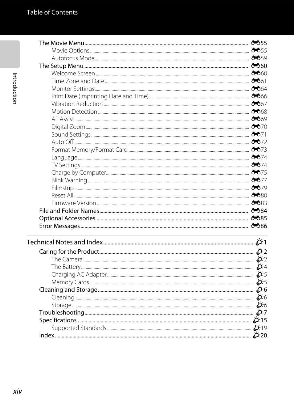 Nikon S8200 User Manual | Page 16 / 228