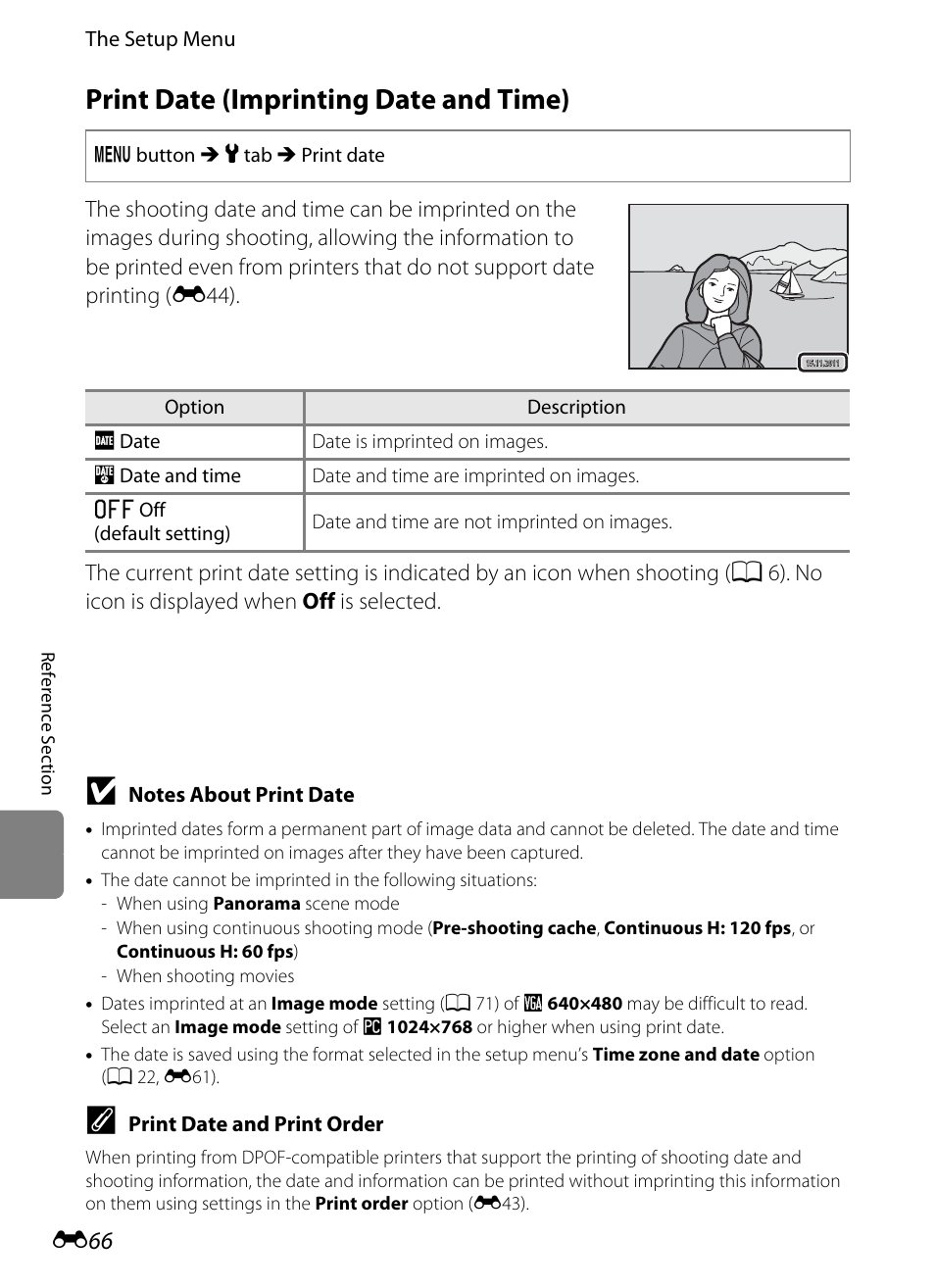 Print date (imprinting date and time) | Nikon S8200 User Manual | Page 178 / 228