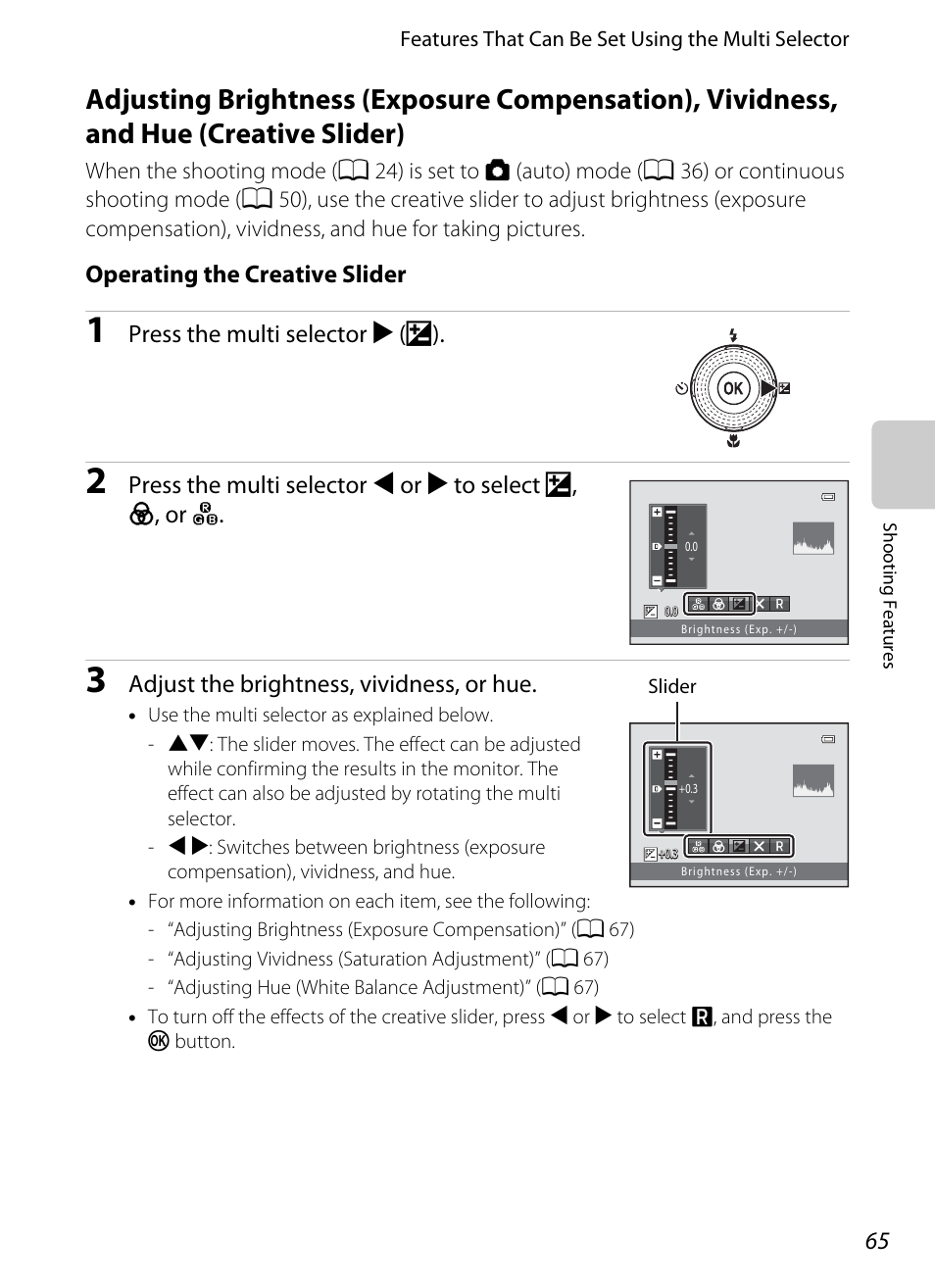 A 65), A 65 | Nikon S8200 User Manual | Page 81 / 228