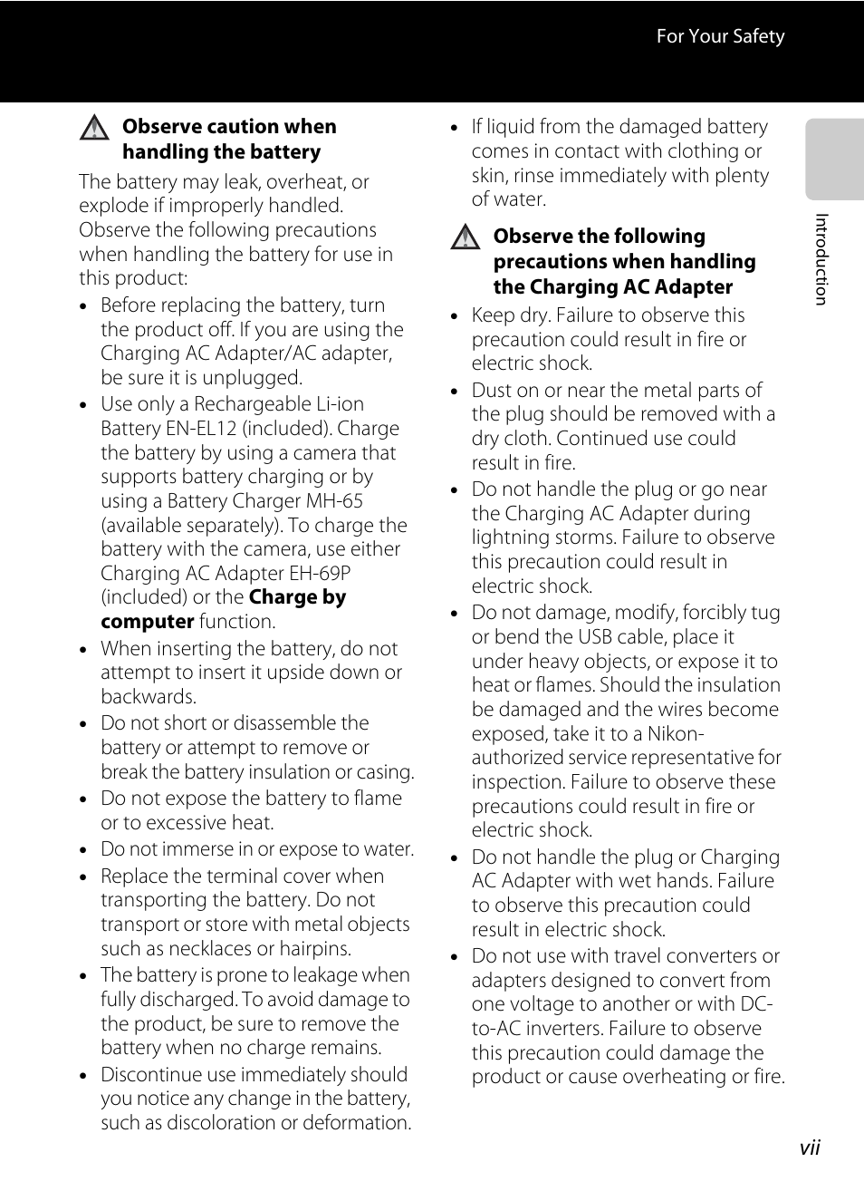 Nikon S8200 User Manual | Page 9 / 228